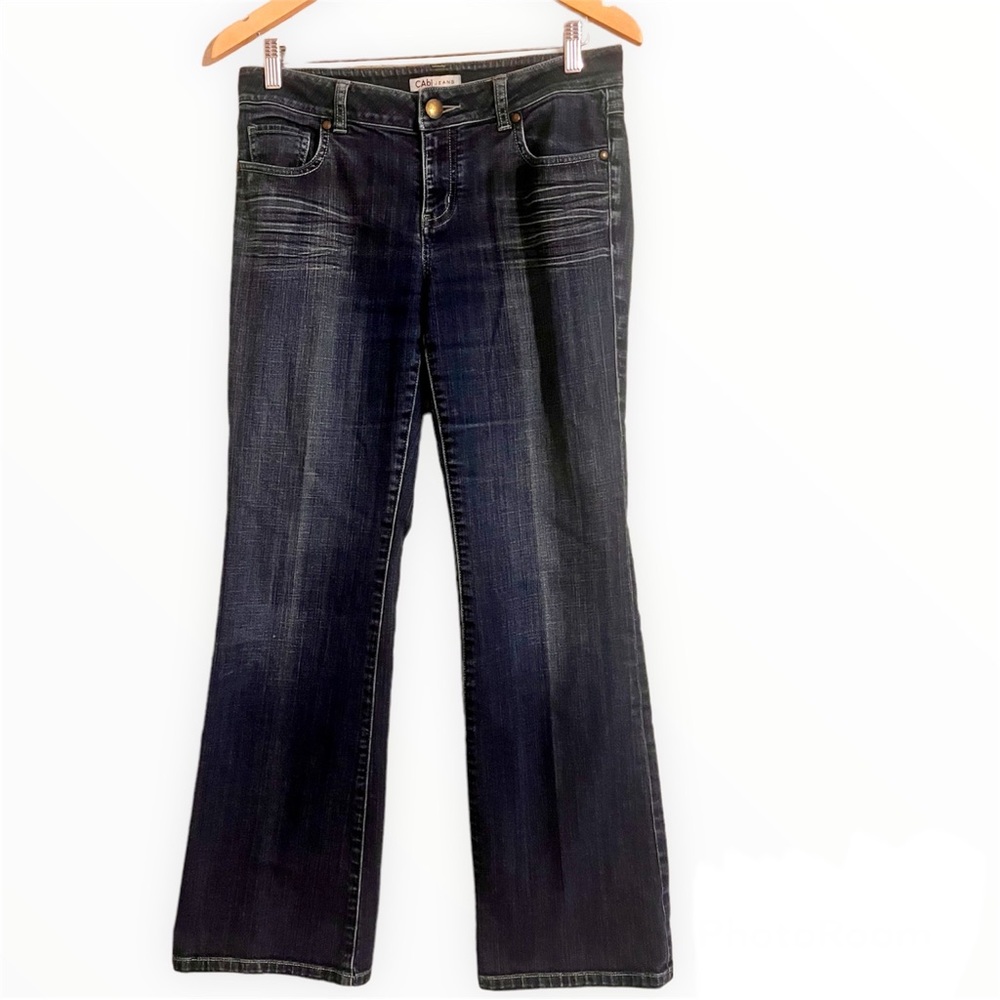 CAbi Jeans Boot Cut Dark Mid Rise Jeans
